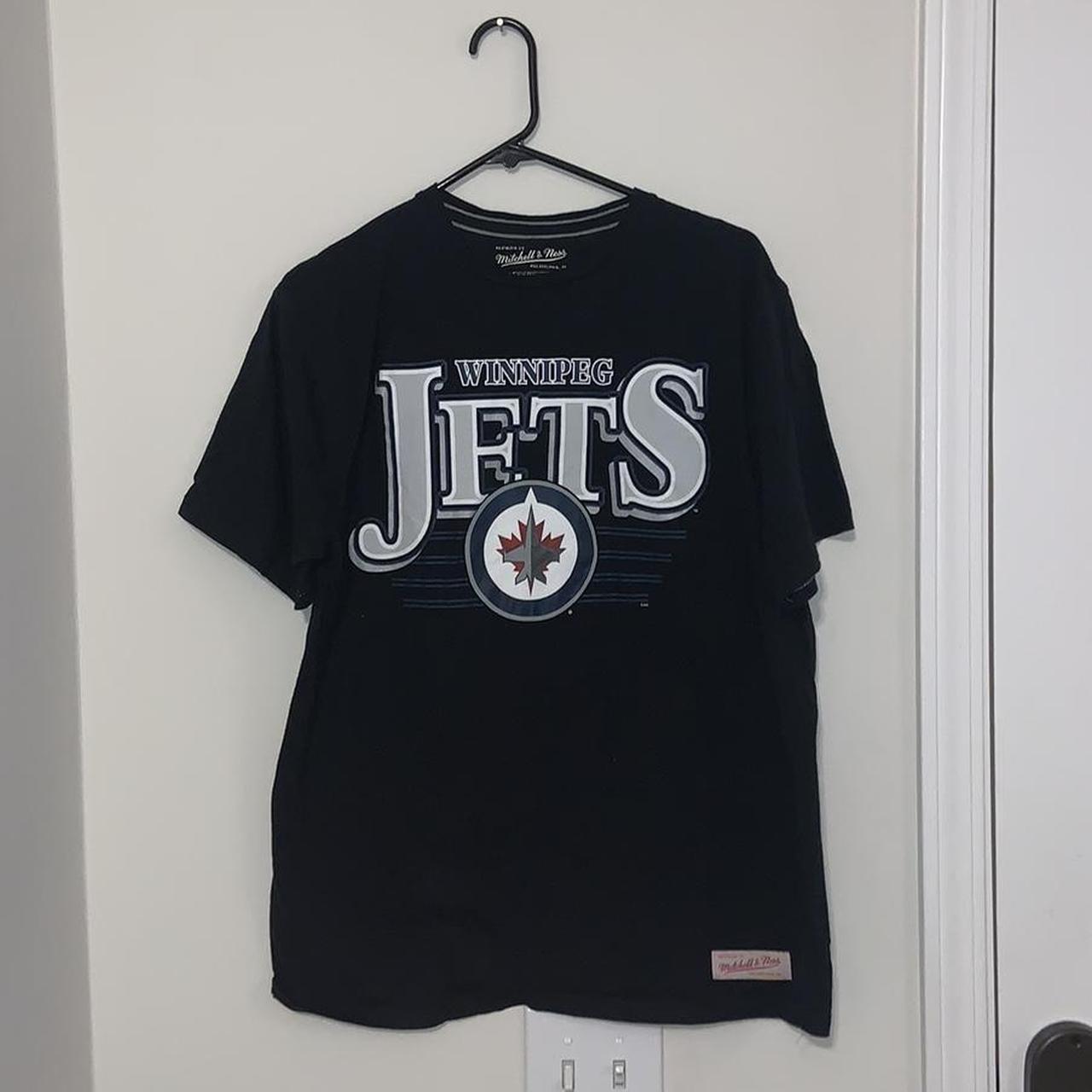 Vintage Winnipeg Jets T Shirt Size XL Fits