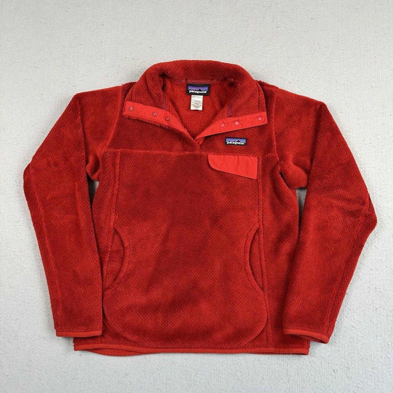 Patagonia red online sweatshirt