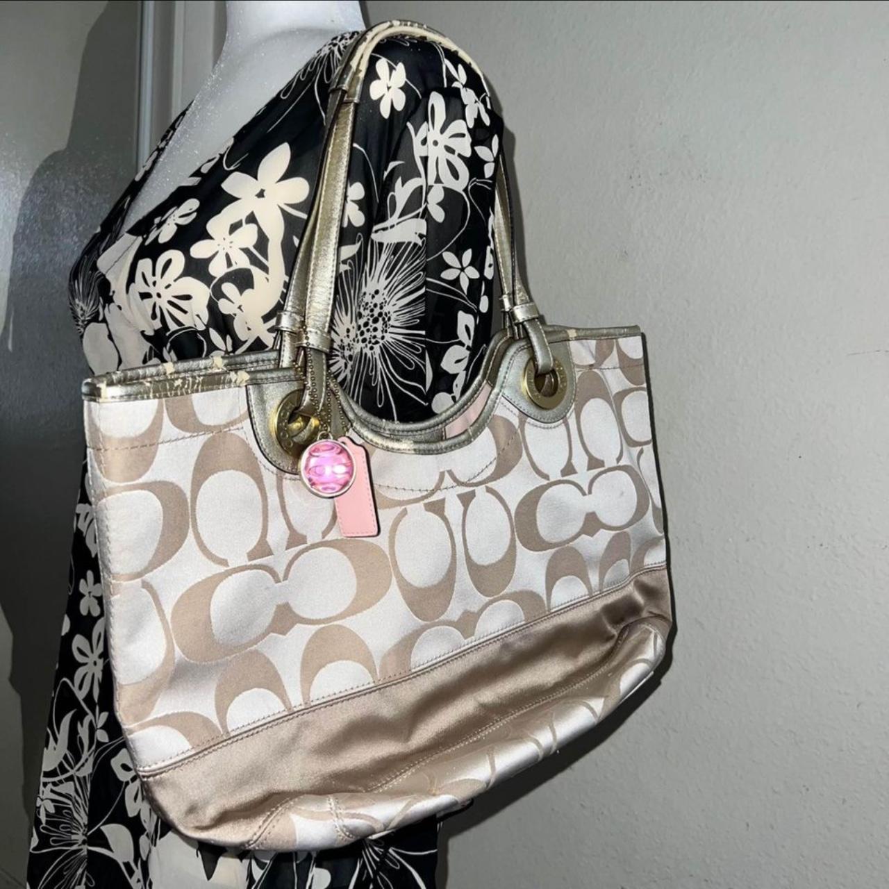 Coach purse really damaged reflection of price... Depop