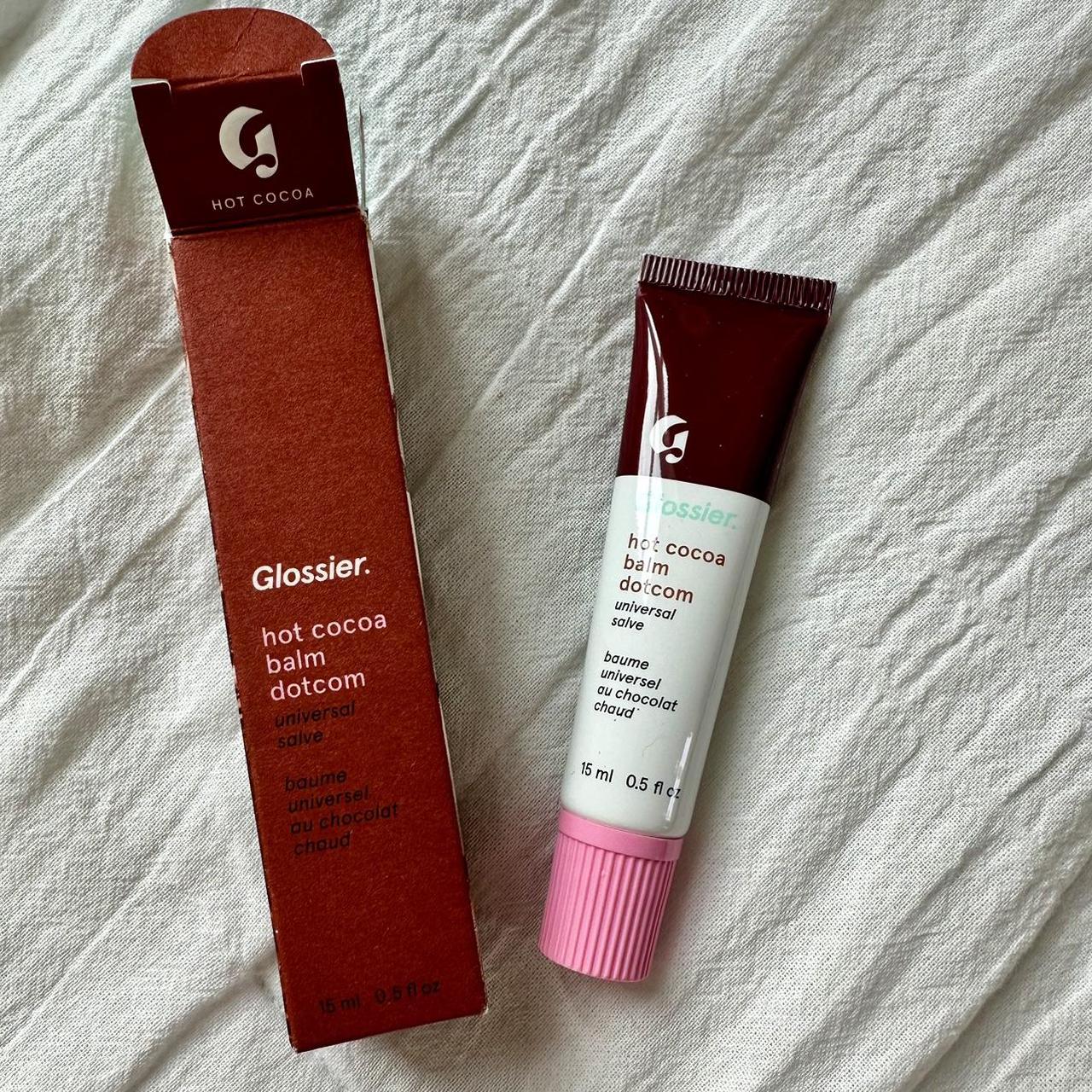 Glossier Hot Cocoa Balm Dotcom Limited Edition... - Depop