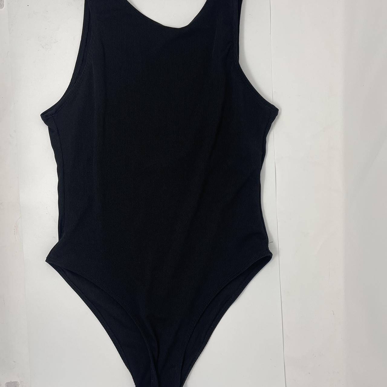 Womens Black Swimsuit One Piece Depop