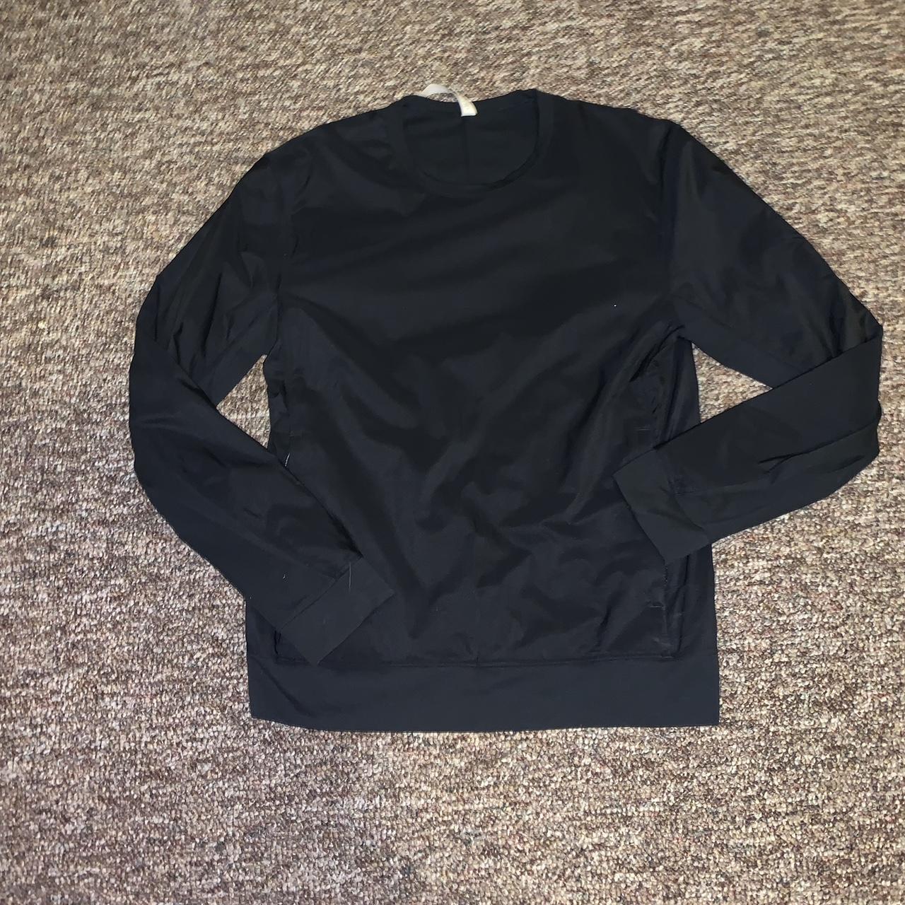 Lululemon black sweatshirt hot sale