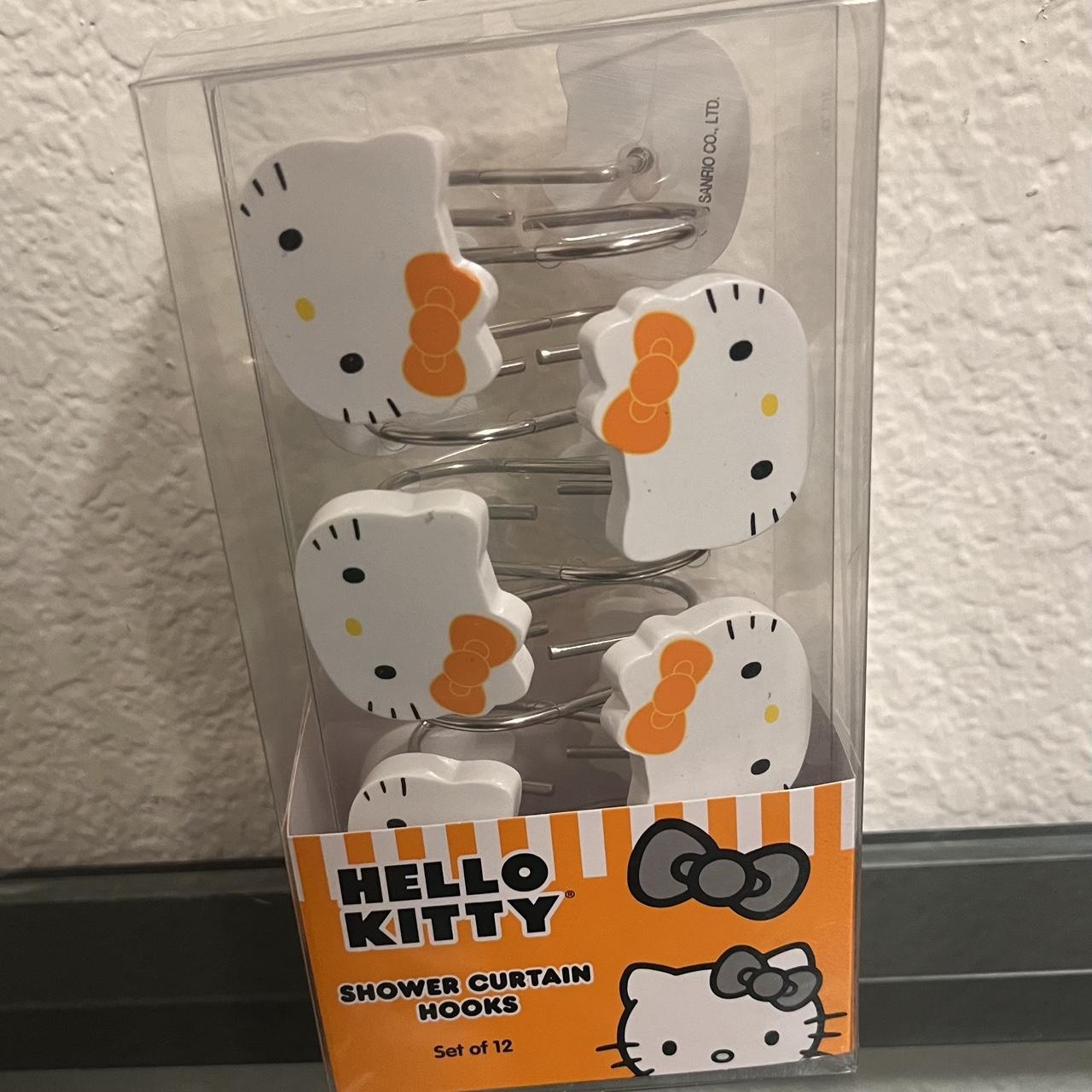 super cute halloween hello kitty shower curtain... - Depop