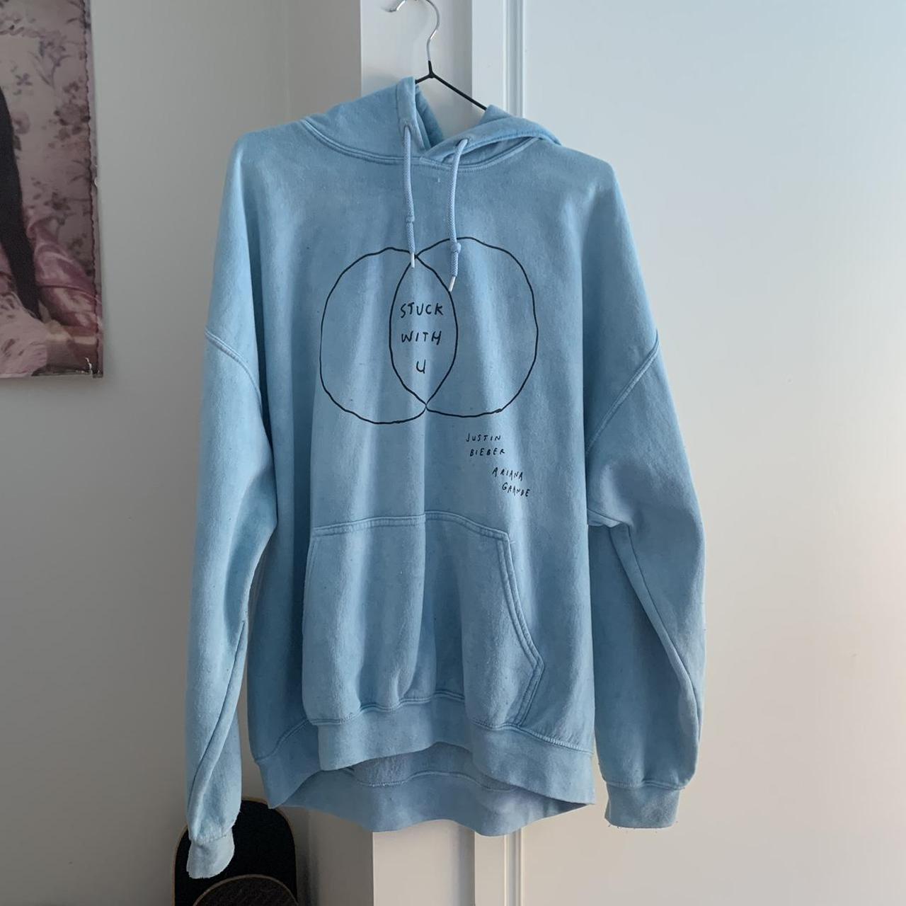 Ariana grande blue on sale hoodie