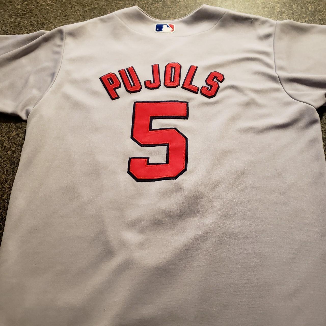 MLB St. Louis Cardinals Baseball Pujols Red Jersey - Depop