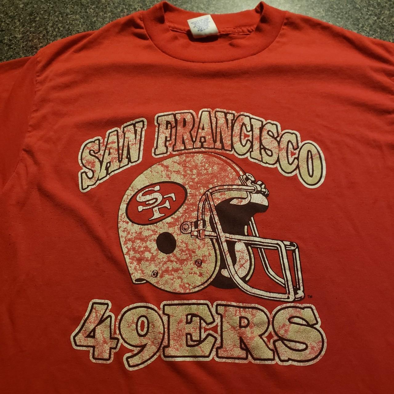 SAN FRANCISCO 49ERS vintage vtg 80's 90's tee shirt. - Depop