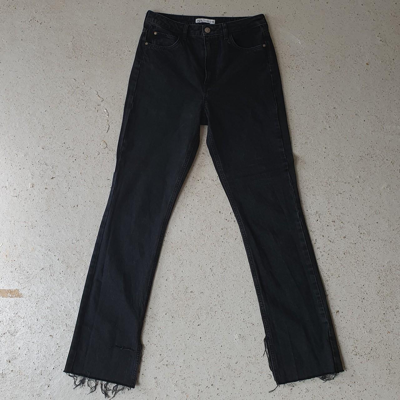 Zara Women's Black Jeans Depop