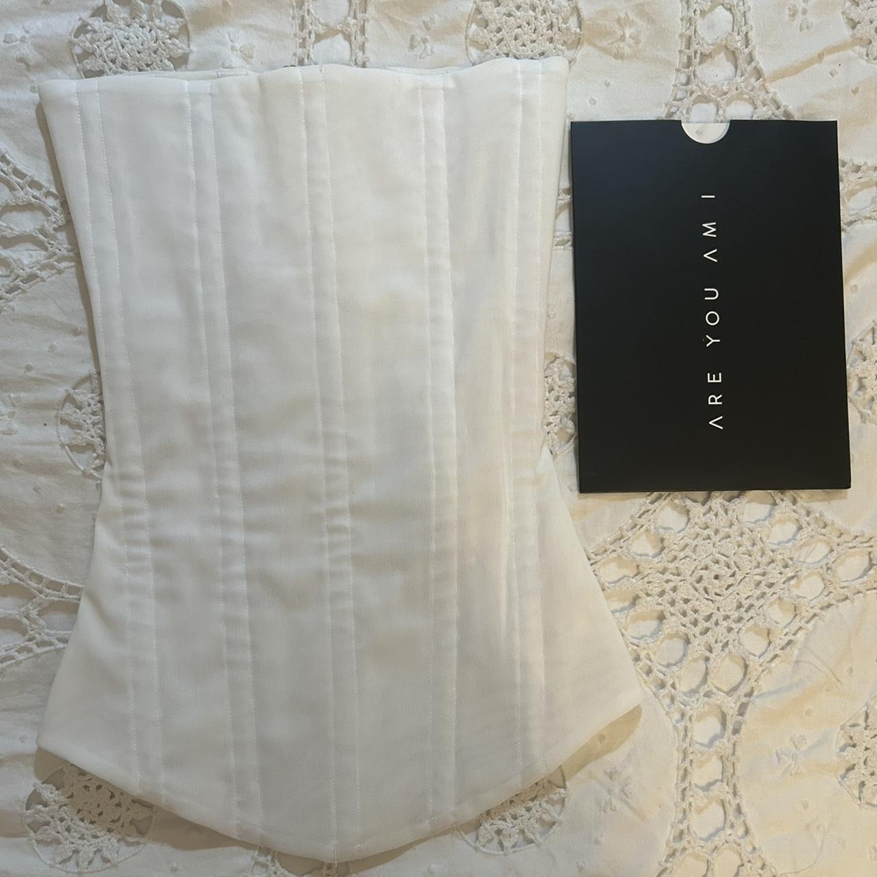 > ARE YOU AM I WHITE SUNNIVA CORSET