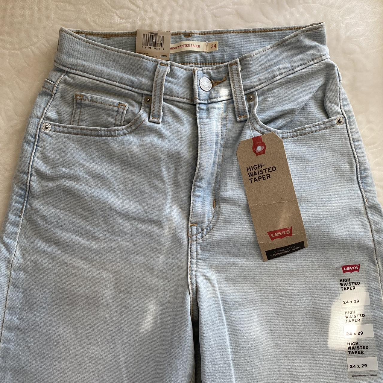 NWT Levi's High-waisted Taper Jeans - size 27 - - Depop