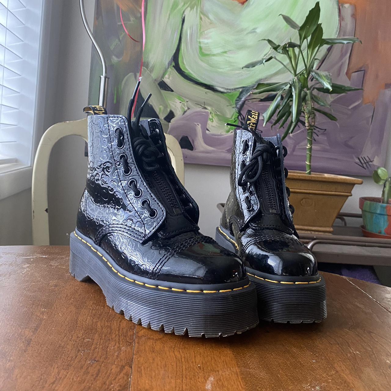 Doc Marten Vegan Sinclair Platforms Size 6 Brand Depop 7494