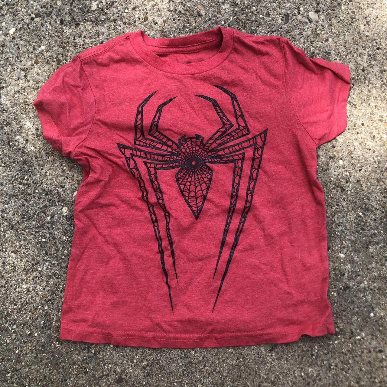 size xs spiderman baby tee Depop