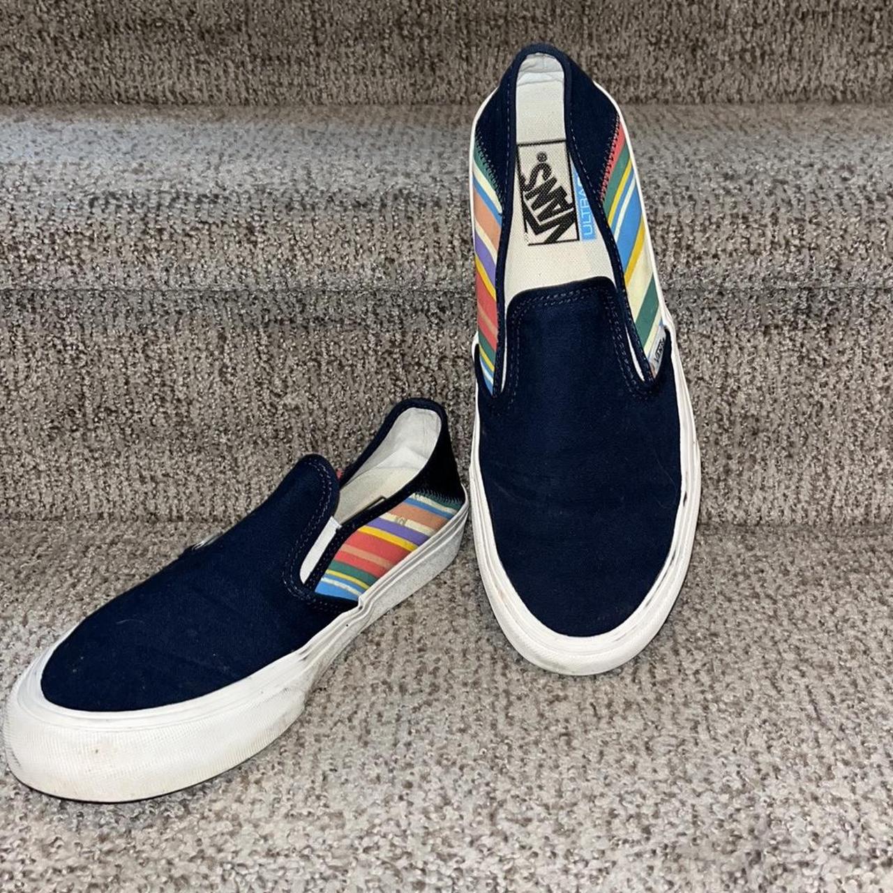 Vans Classic Slip Ons. Mens 8 Womens 9.5. Depop