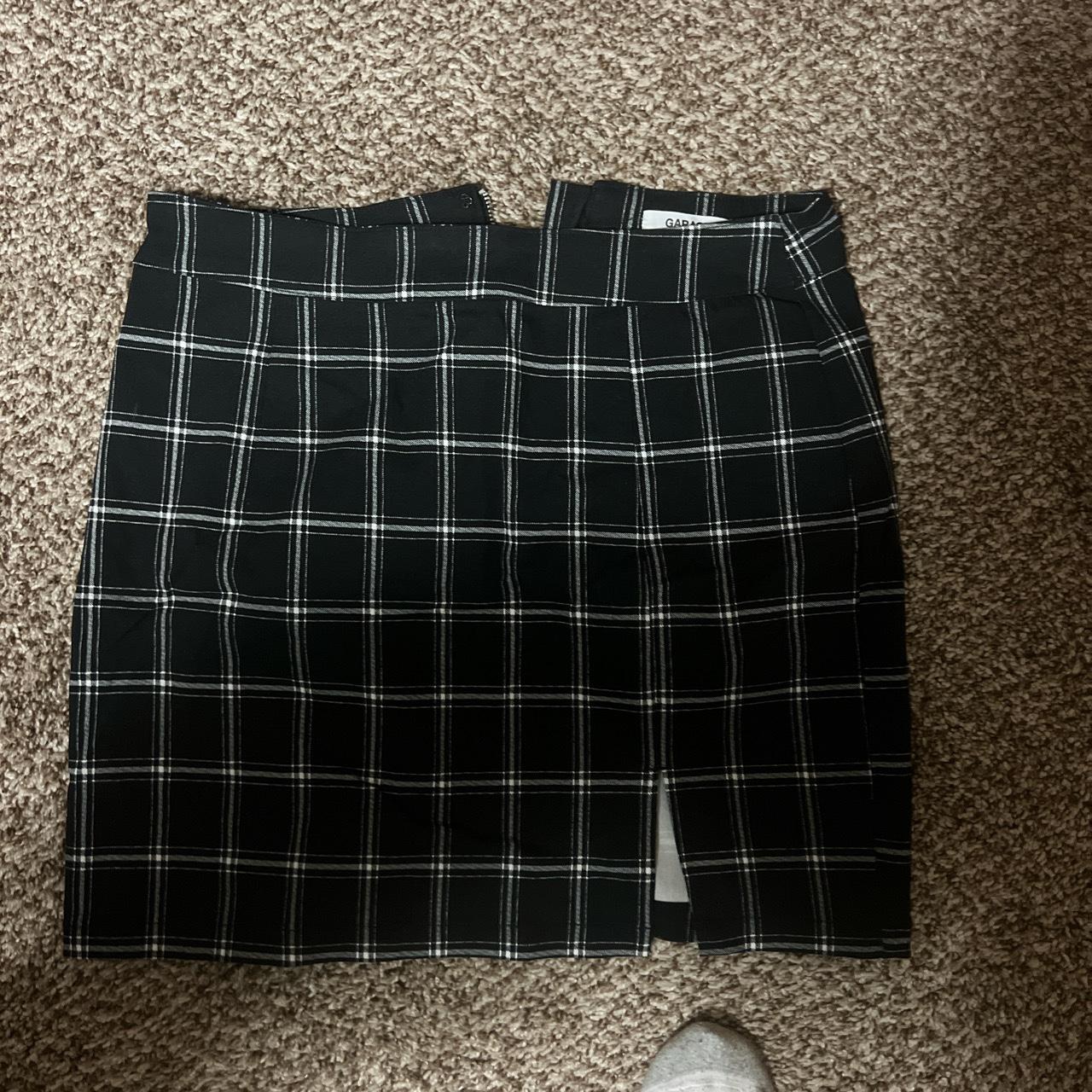 Garage plaid skirt Depop