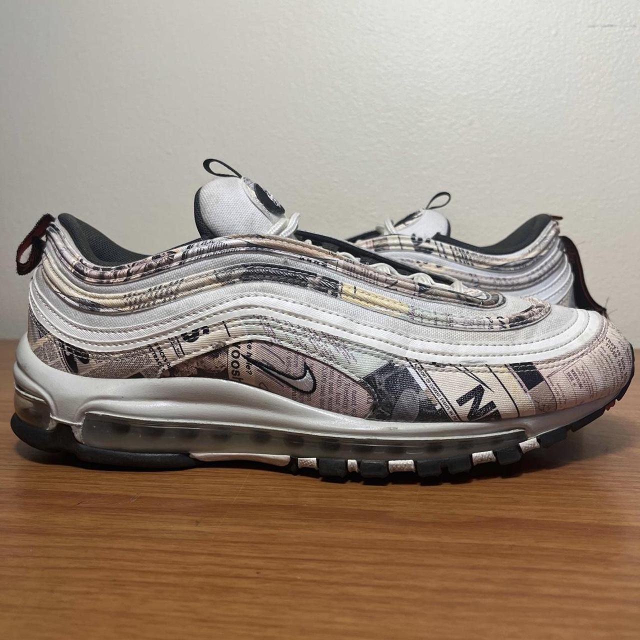 Nike air clearance max 97 newspaper