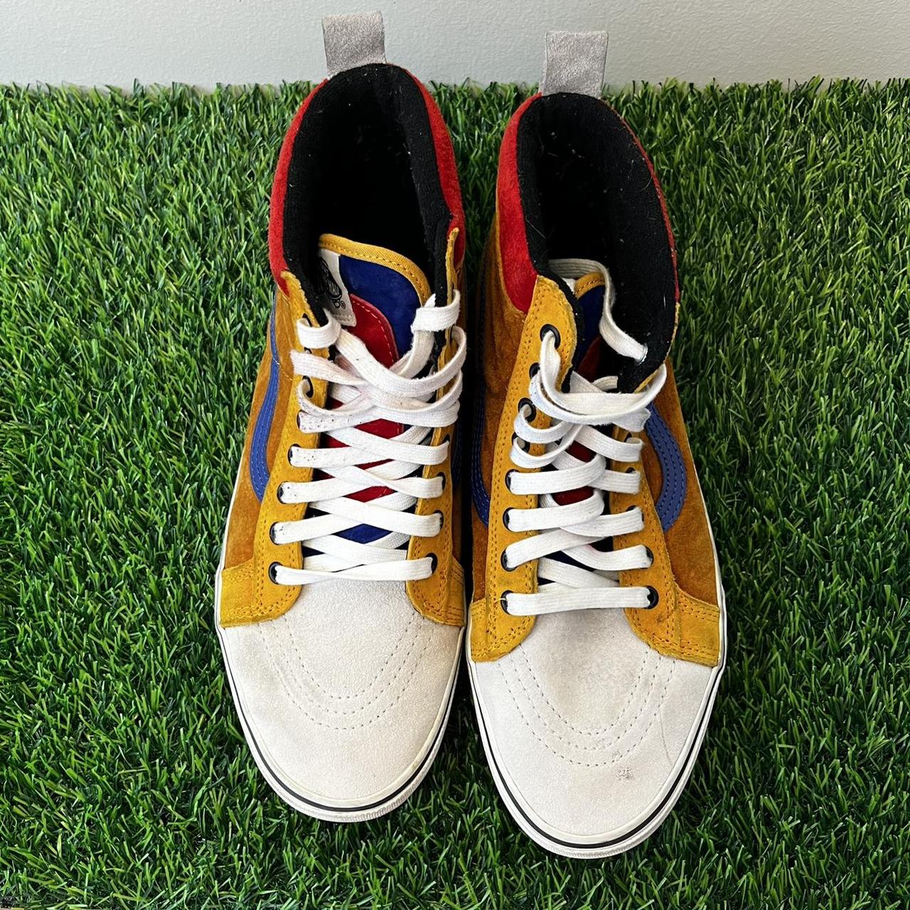 Vans Scotchgard Sk8 Hi High Multicolor Size Depop