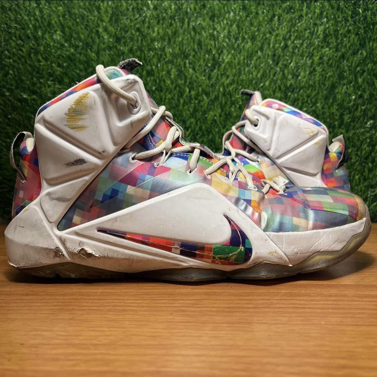 Nike LeBron 12 XII EXT Prism Finish Your Breakfast. Depop