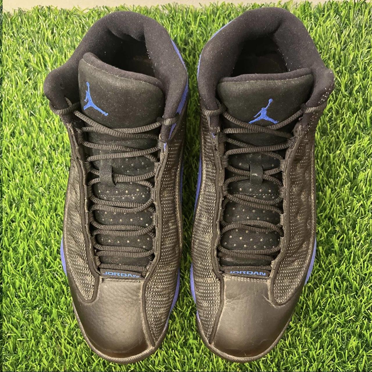 Nike Air Jordan 13 Retro Black Hyper Royal Size 12 414571