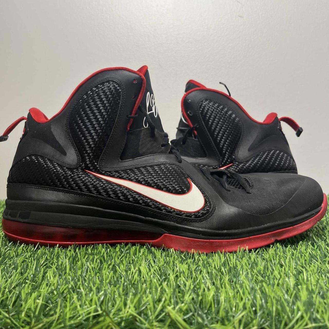 Red and black lebron 9 deals