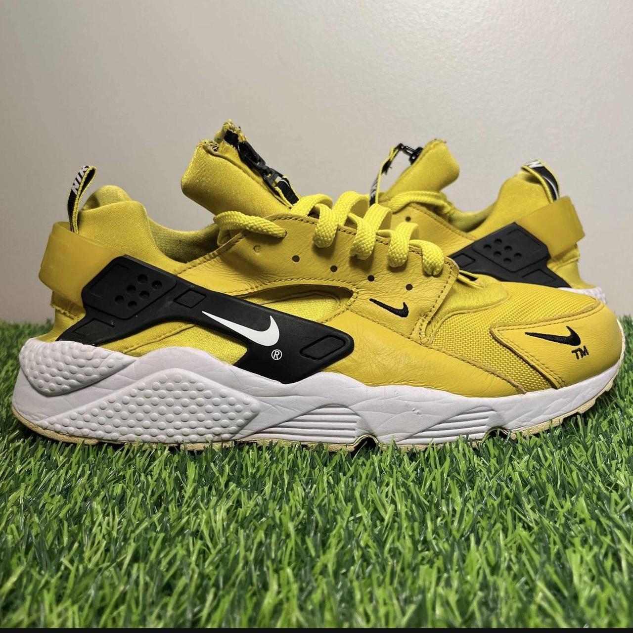 Nike air huarache run prm zip bright outlet citron