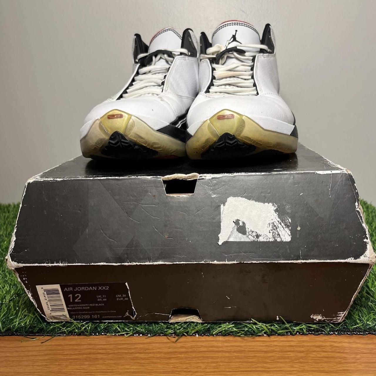 Nike Air Jordan 22 XXII OG White Varsity Red 2007 | Depop