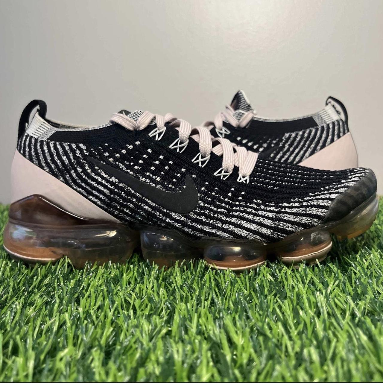 Nike Air VaporMax Flyknit 3 Black Rose Pink Wmns