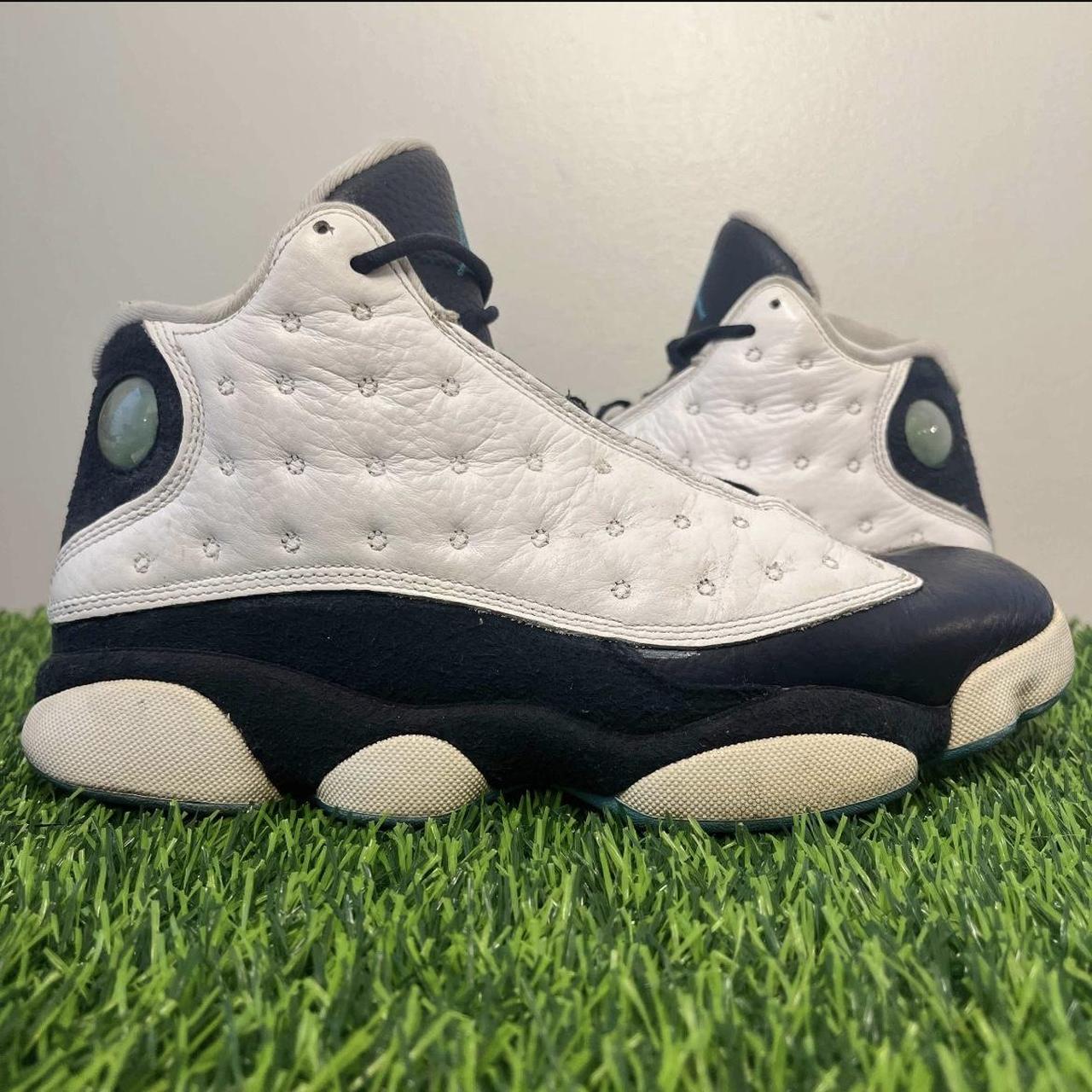 Nike Air Jordan 13 XIII Retro Obsidian White Blue | Depop