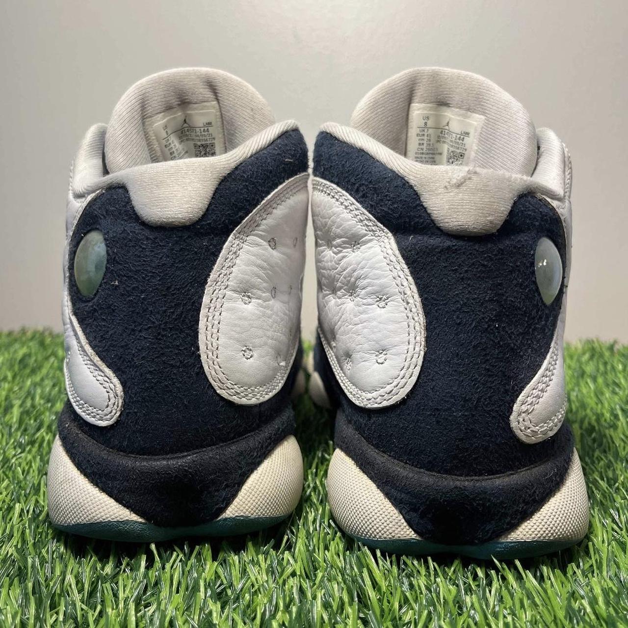 Nike Air Jordan 13 XIII Retro Obsidian White Blue | Depop