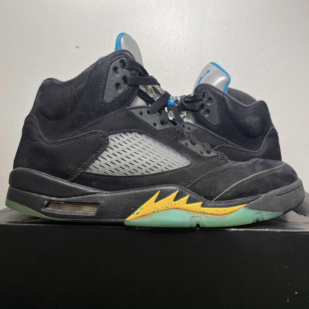 Nike Air Jordan 5 V Retro Aqua 2023 Black Size 12. Depop