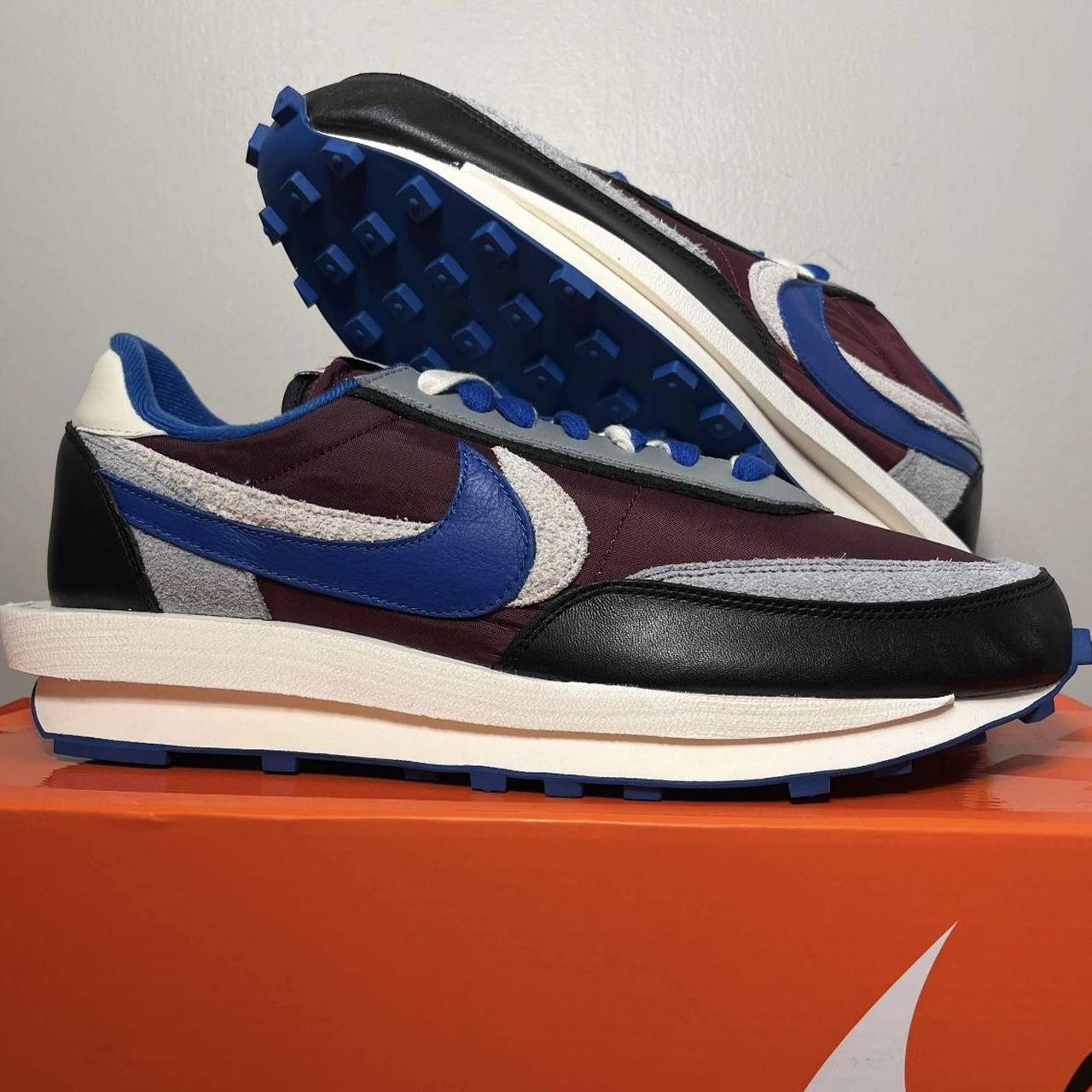 Nike x Sacai x Undercover LD Waffle Night Maroon... - Depop