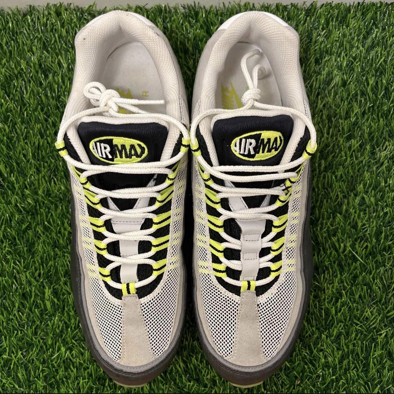 Nike Air Max 24-7 24/7 Black Grey Gray Volt Size 12 | Depop