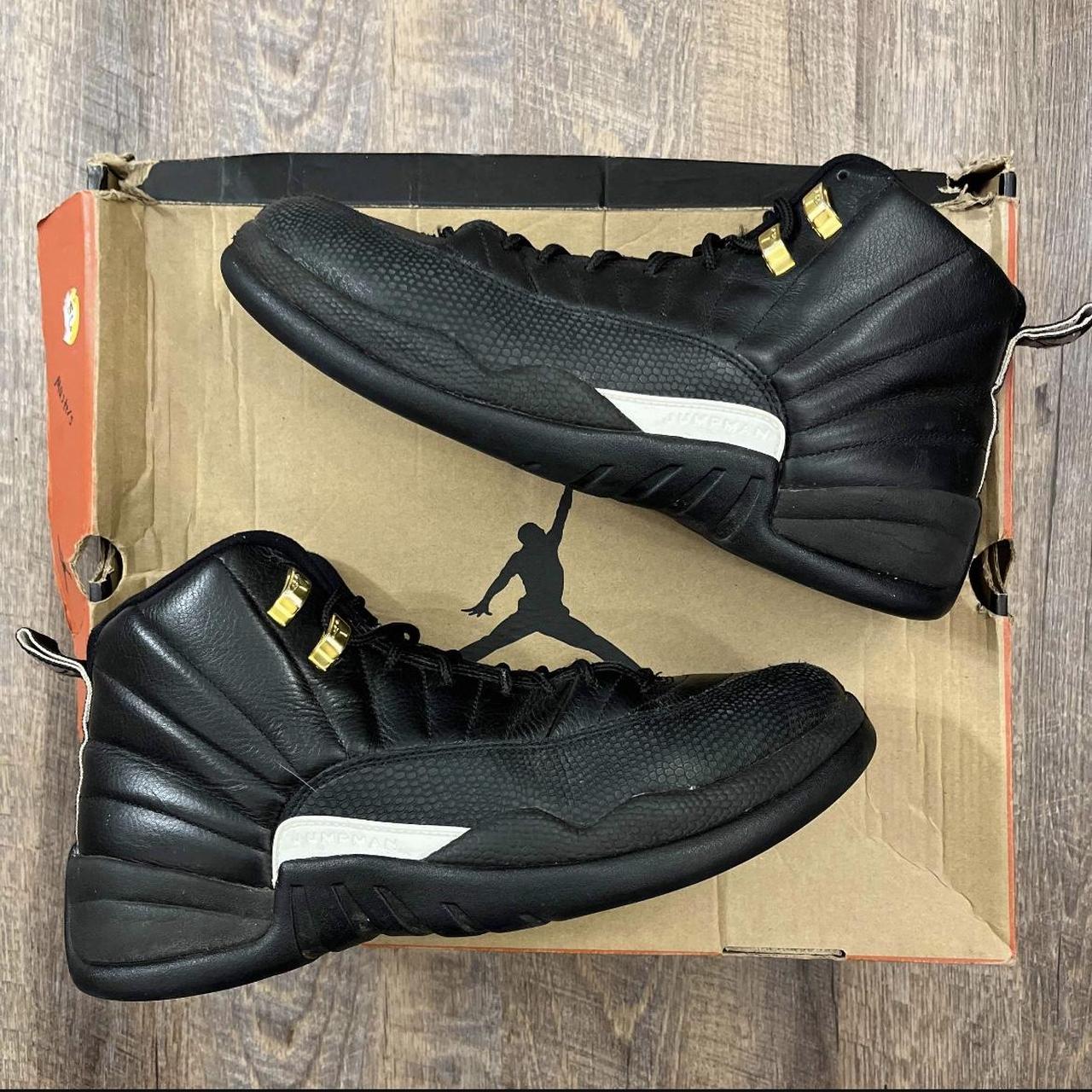 Black gold jordan 12 best sale