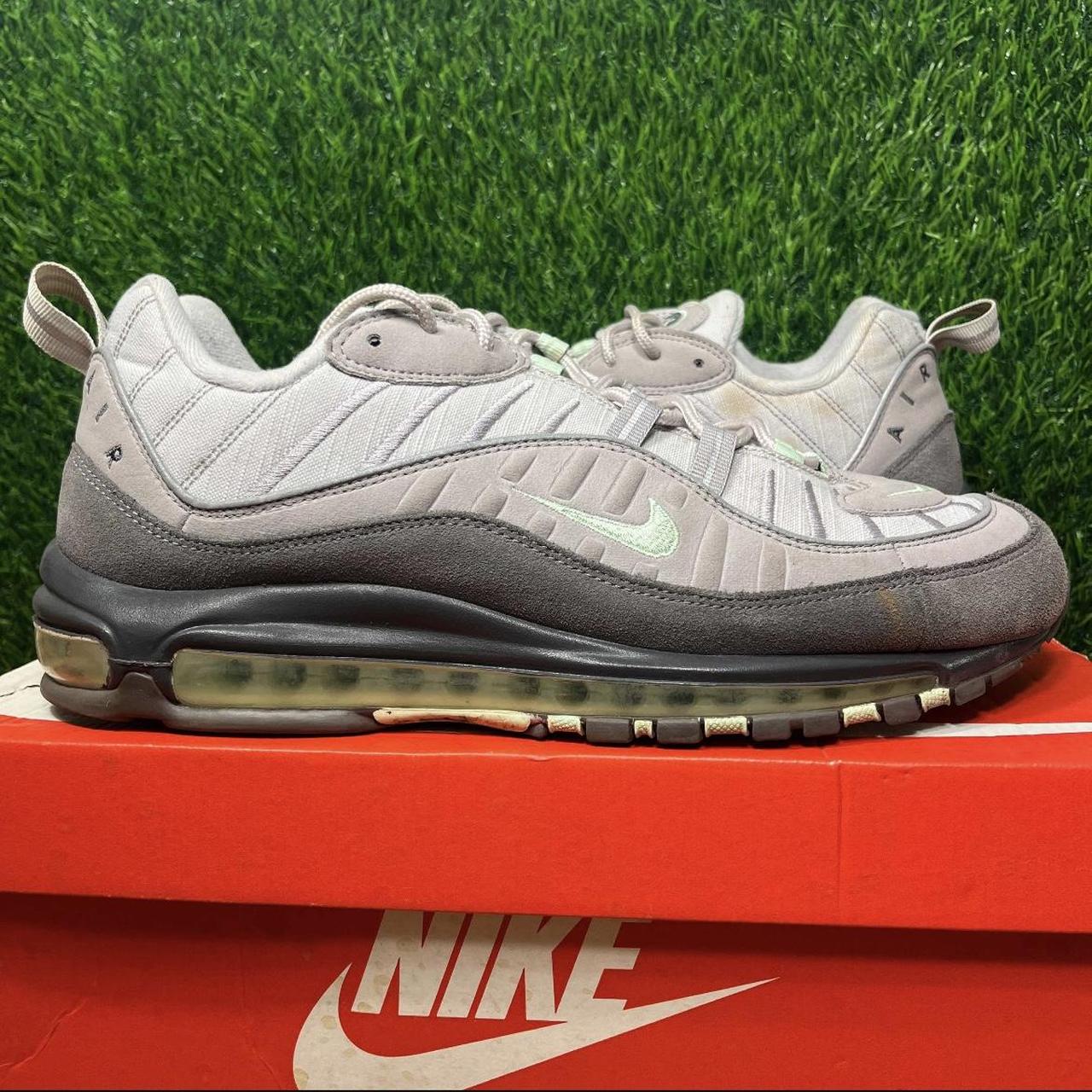 Nike Air Max 98 Vast Grey Fresh Mint Size 12