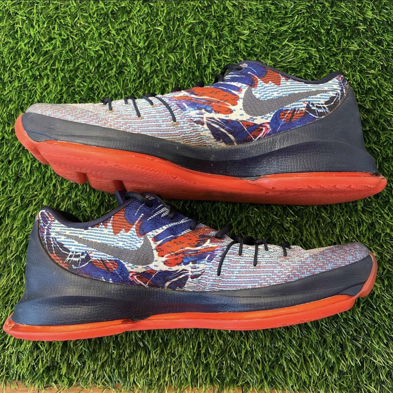 Kd Shoes Nike Kd Usa Nike KD Independence Day USA Blue Red Size Depop
