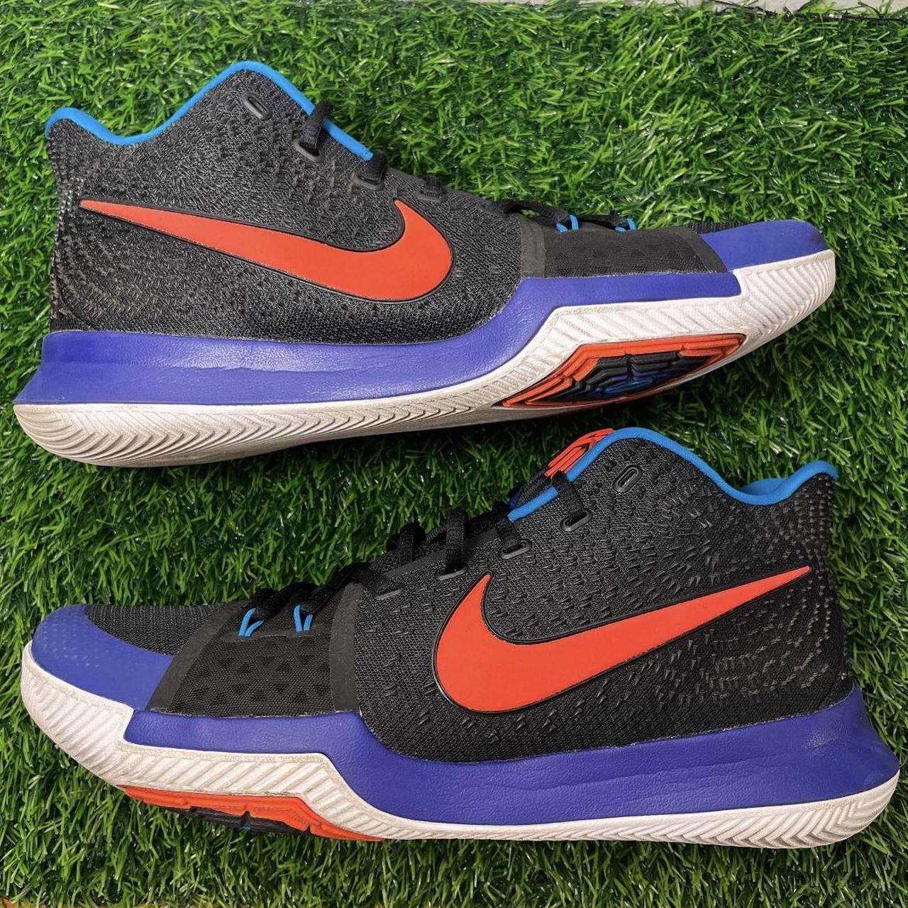 Nike Kyrie 3 Kyrache Light 2017 Black Blue Size 13 | Depop