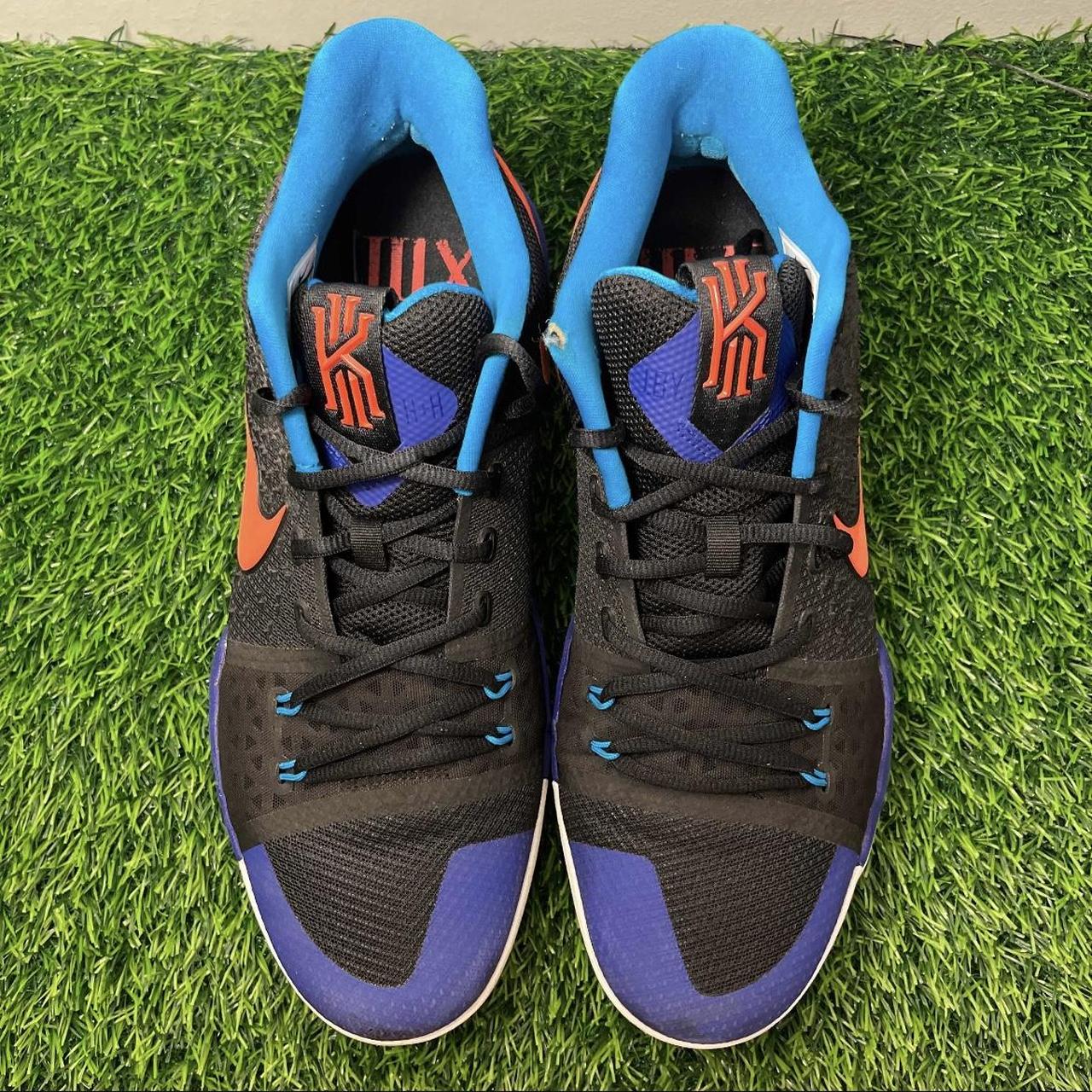 Nike Kyrie 3 Kyrache Light 2017 Black Blue Size 13 | Depop