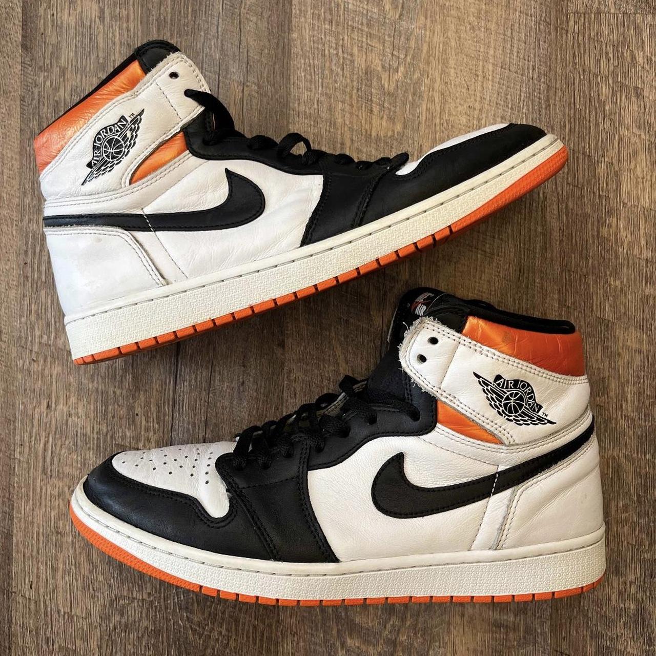 Orange and white retro 1 on sale