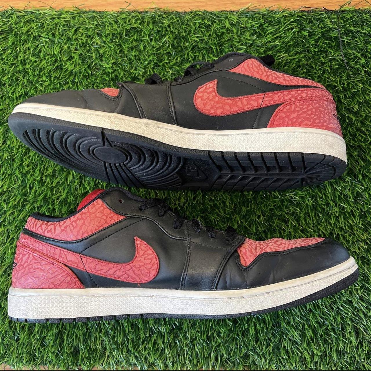 jordan 1 low bred elephant print