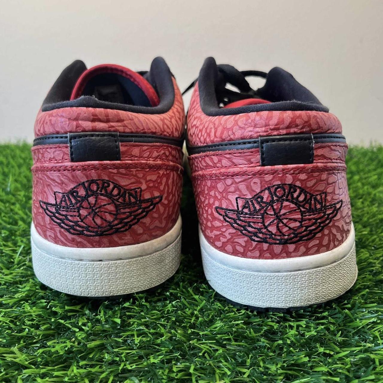 red elephant jordans