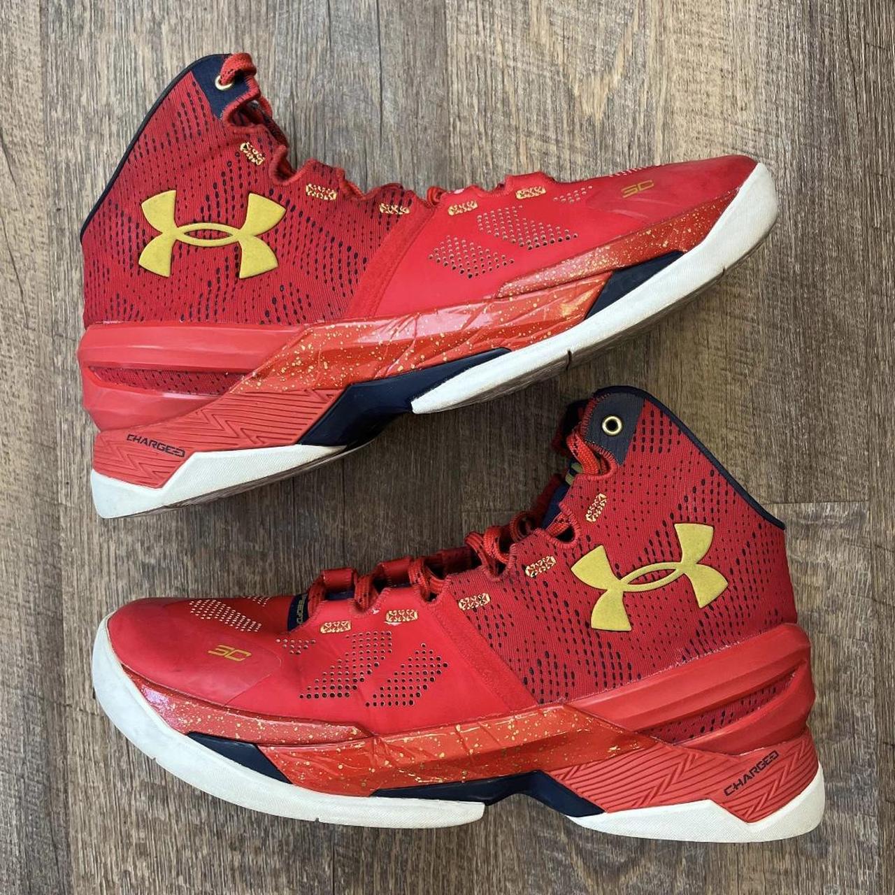 Under Armour Steph Curry 2 Floor General Red Size 9