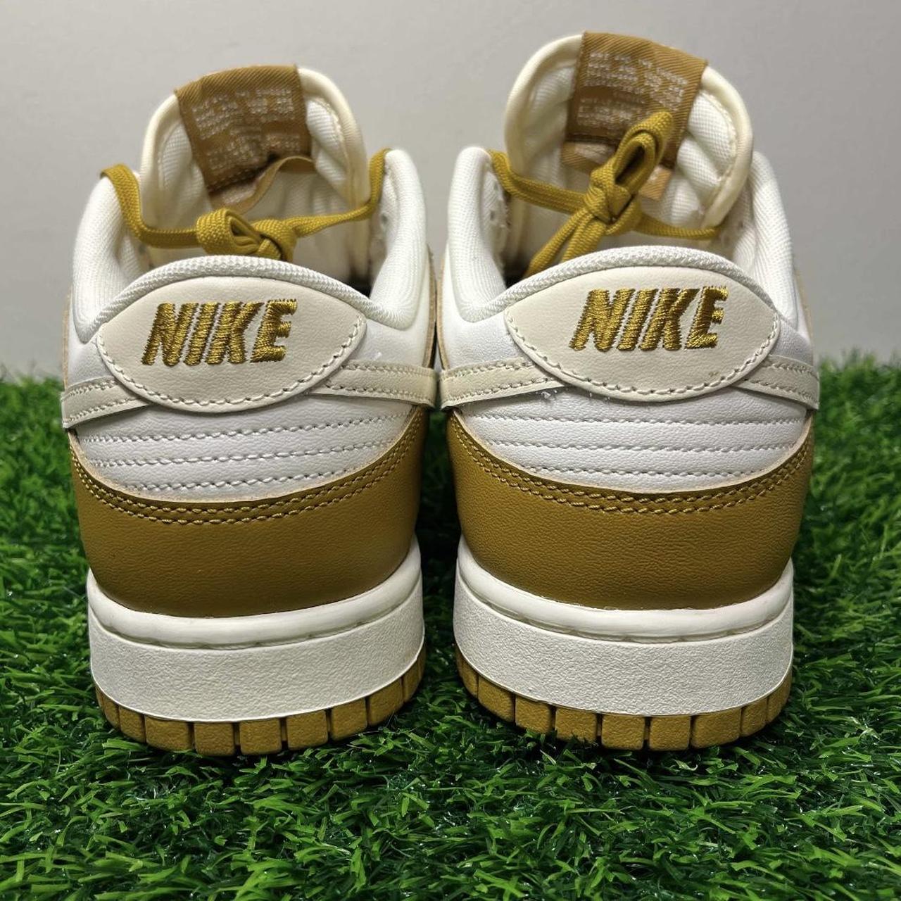 ナイキNike Dunk Low Retro 'Bronzine' Sneakersスニーカー Nike Dunk Low Retro Bronzine Coconut Milk Saturn | Depop