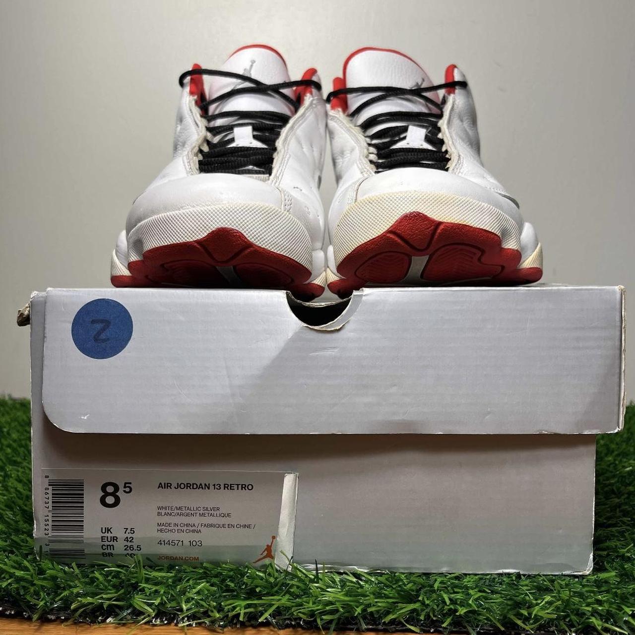 Air Jordan 13 XIII Retro History of Flight White Depop