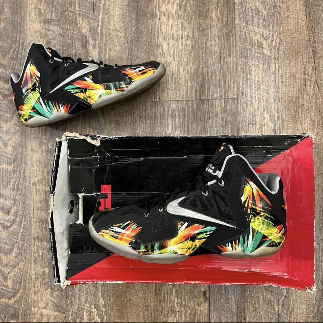 Nike LeBron 11 XI Everglades 2014 Multicolor Black