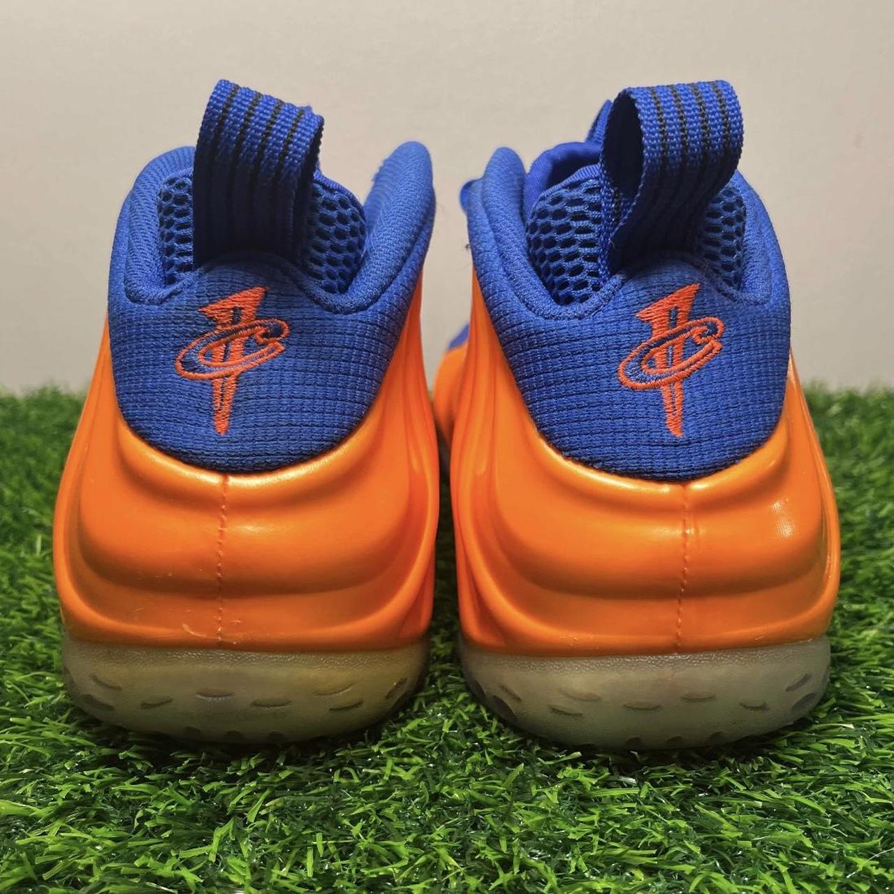 orange nike foamposite