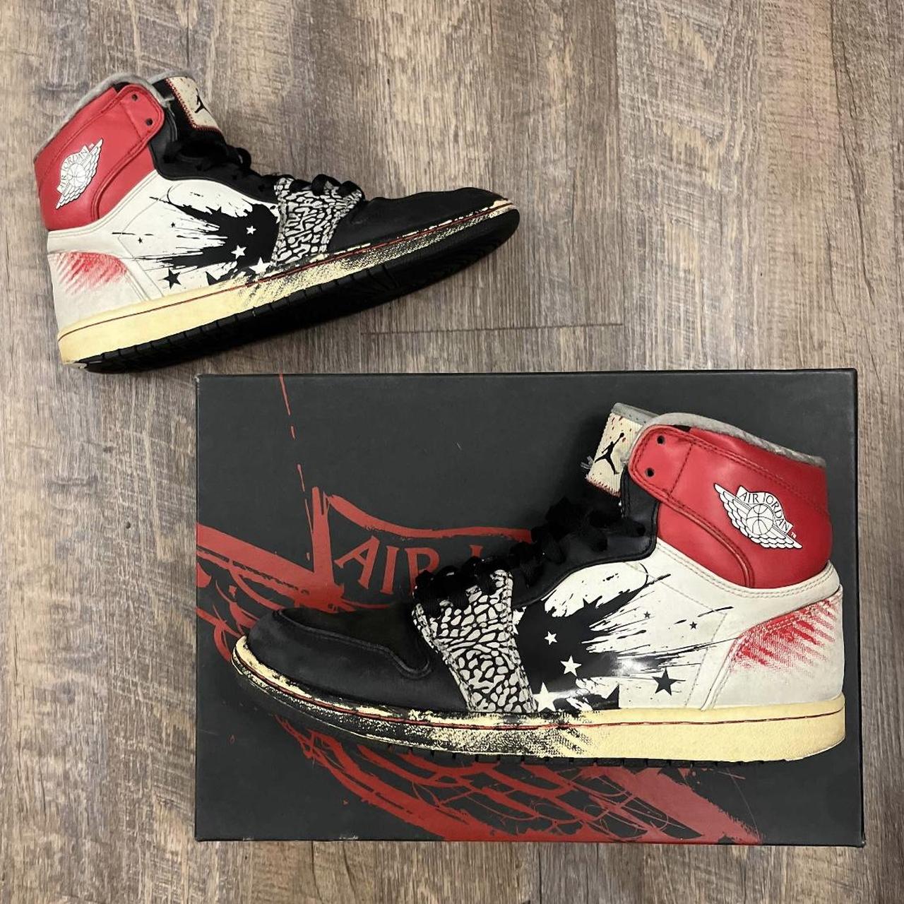 Air Jordan 1 Retro High x Dave White Wings of the | Depop