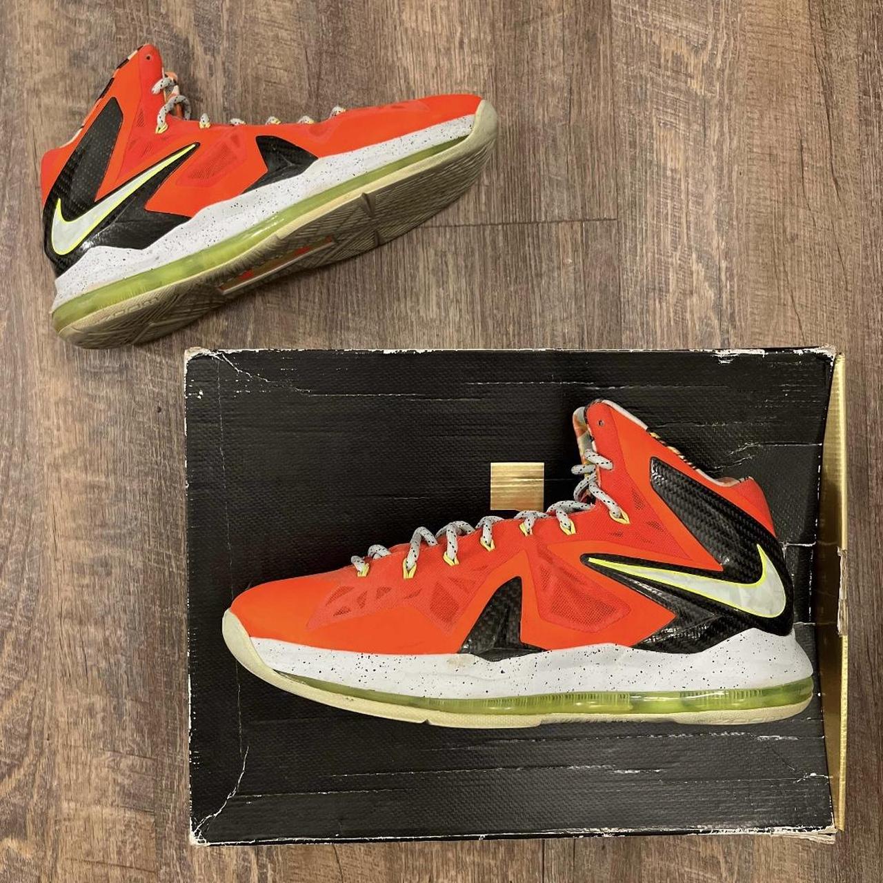 Lebron fashion 10 orange