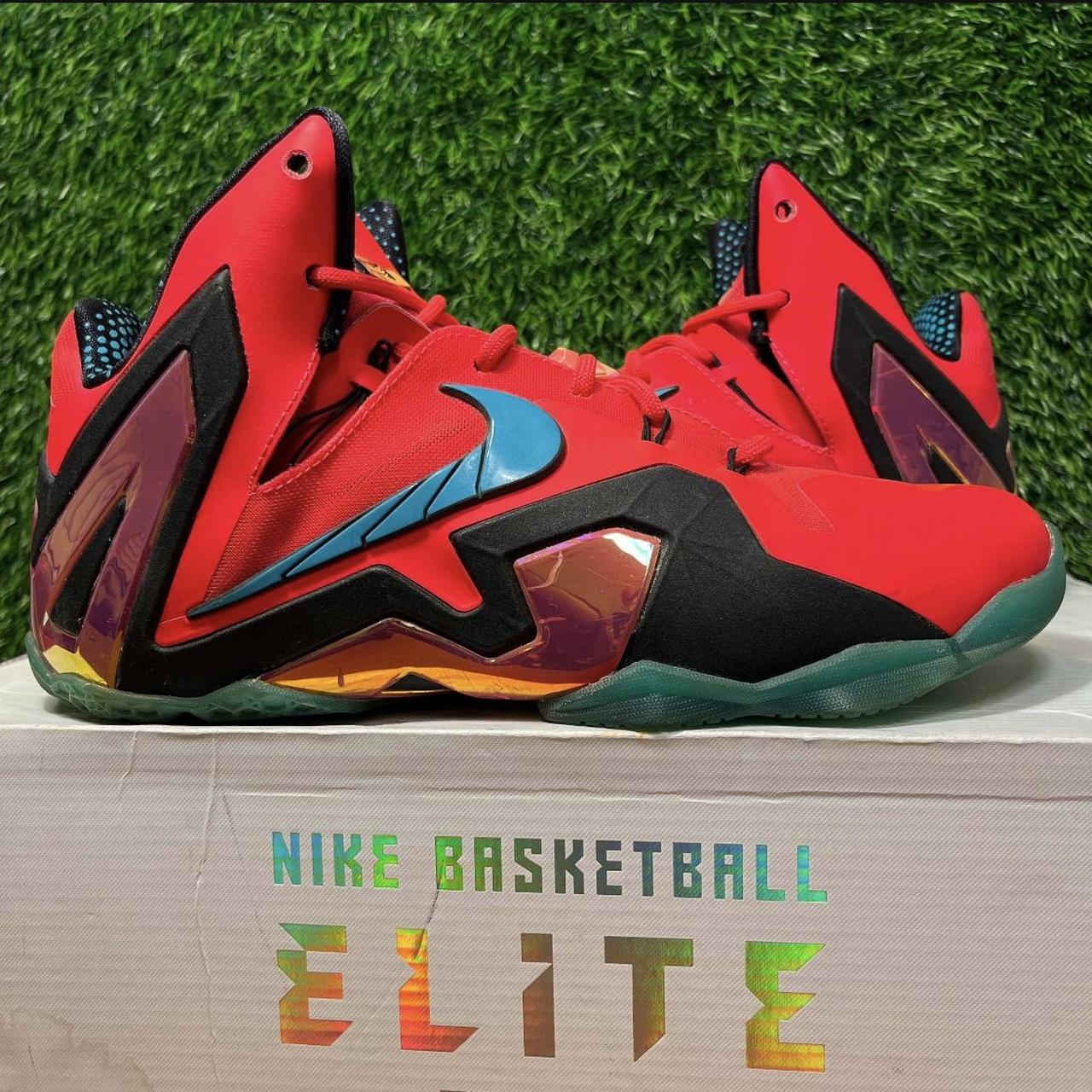 Lebron 11 elite fashion red