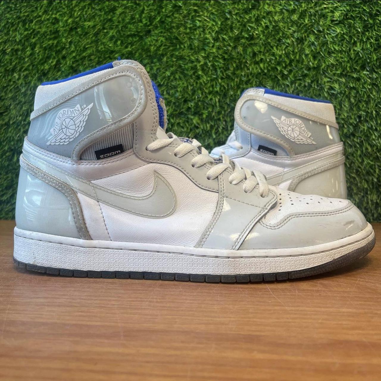 Nike Air Jordan Retro High Zoom White Racer Depop