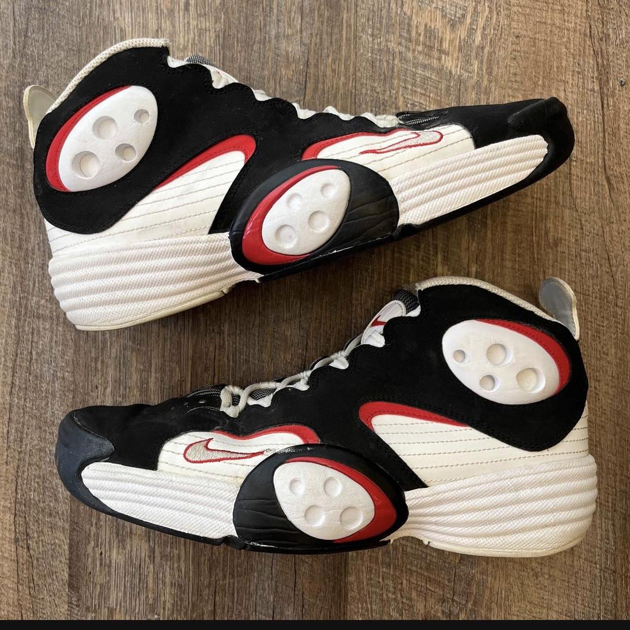 Nike Air Flight One Chicago Black White Red Penny | Depop