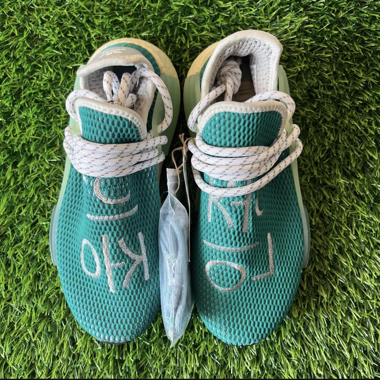 Adidas Pharrell x NMD Human Race Dash Green Depop