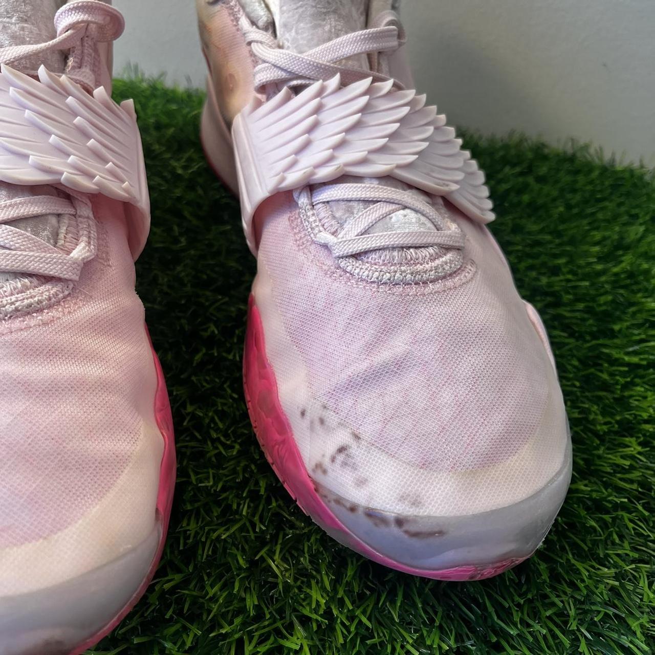 Nike KD 12 Aunt Pearl 2019 Pink Durant Size 15 | Depop